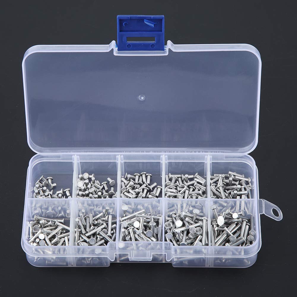 Durable Aluminum Threaded Rivet Nuts for Furniture, Electrical & Industrial Products - Heavy Duty Fasteners for DIY, Home Repair & Manufacturing
