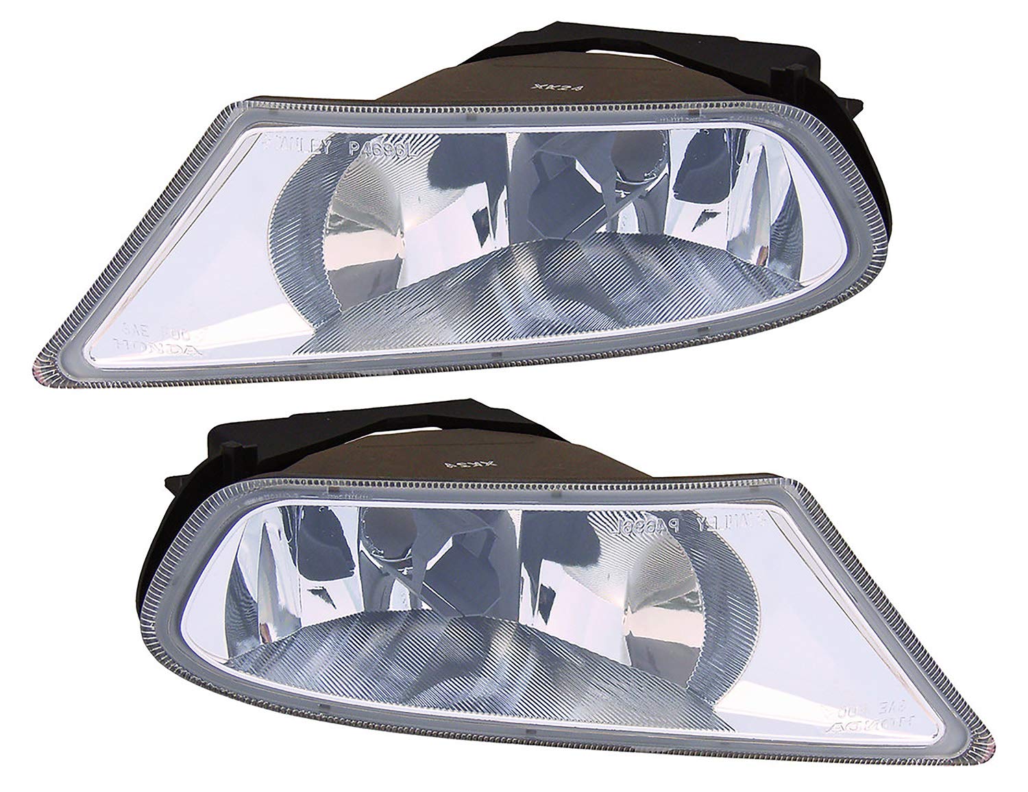 Honda Odyssey Fog Lights Replacement Kit - Driver & Passenger Side Compatible with 2005 2006 2007 Models | Durable All-Weather Car Accessories for Night Driving & Bad Weather Conditions
