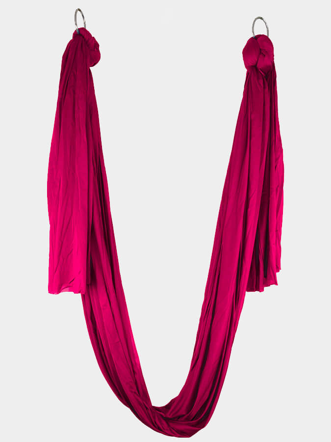 Firetoys Aerial Yoga Hammock Swing - Professional Silk Yoga Sling for Home & Studio Fitness, Stretching & Aerial Arts - Perfect for Yoga, Pilates, Dance & Relaxation