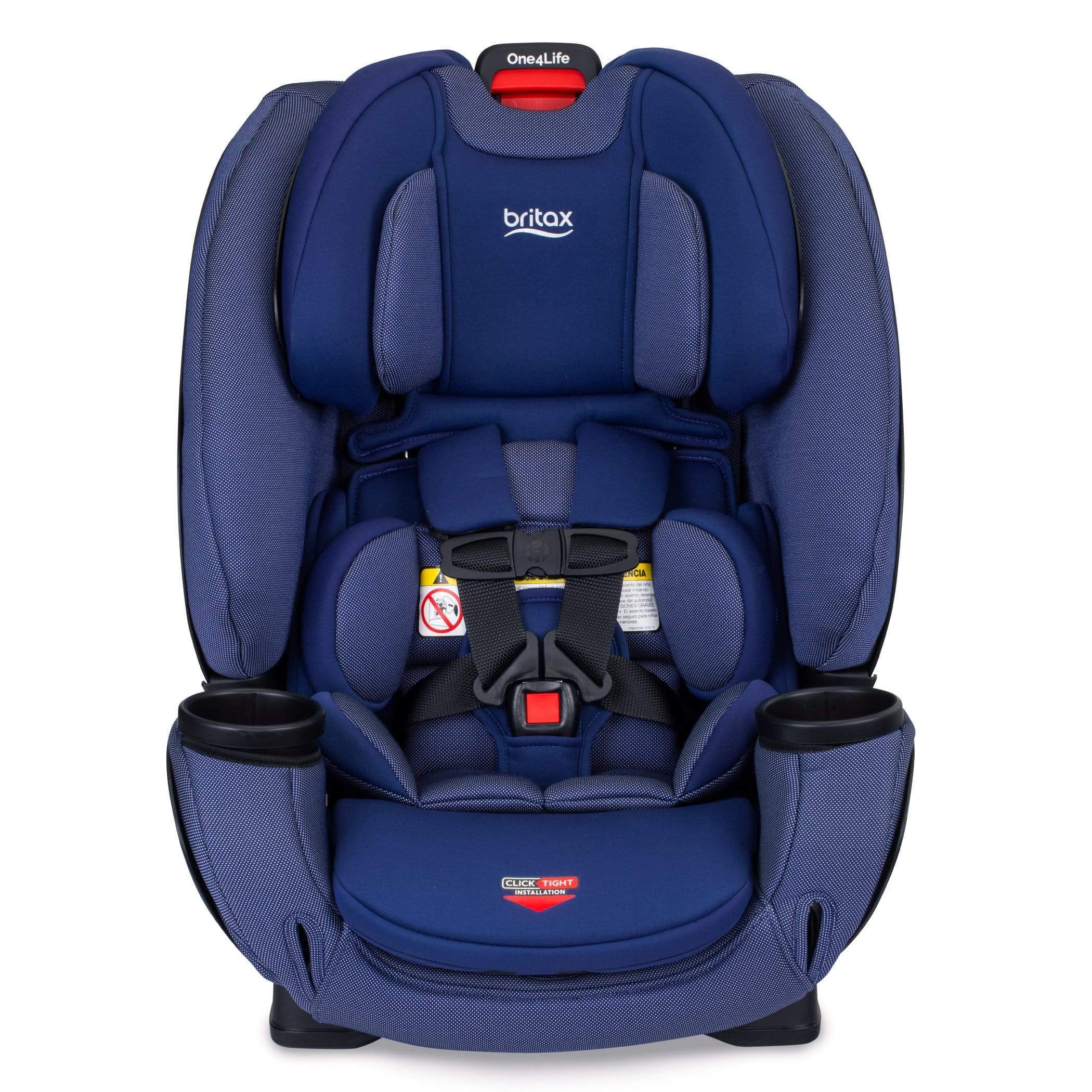 Britax One4Life Clicktight All-in-One Convertible Car Seat for Infants to Toddlers - Safe & Comfortable for Extended Rear-Facing & Forward-Facing - Perfect for Family Travel & Daily Commutes