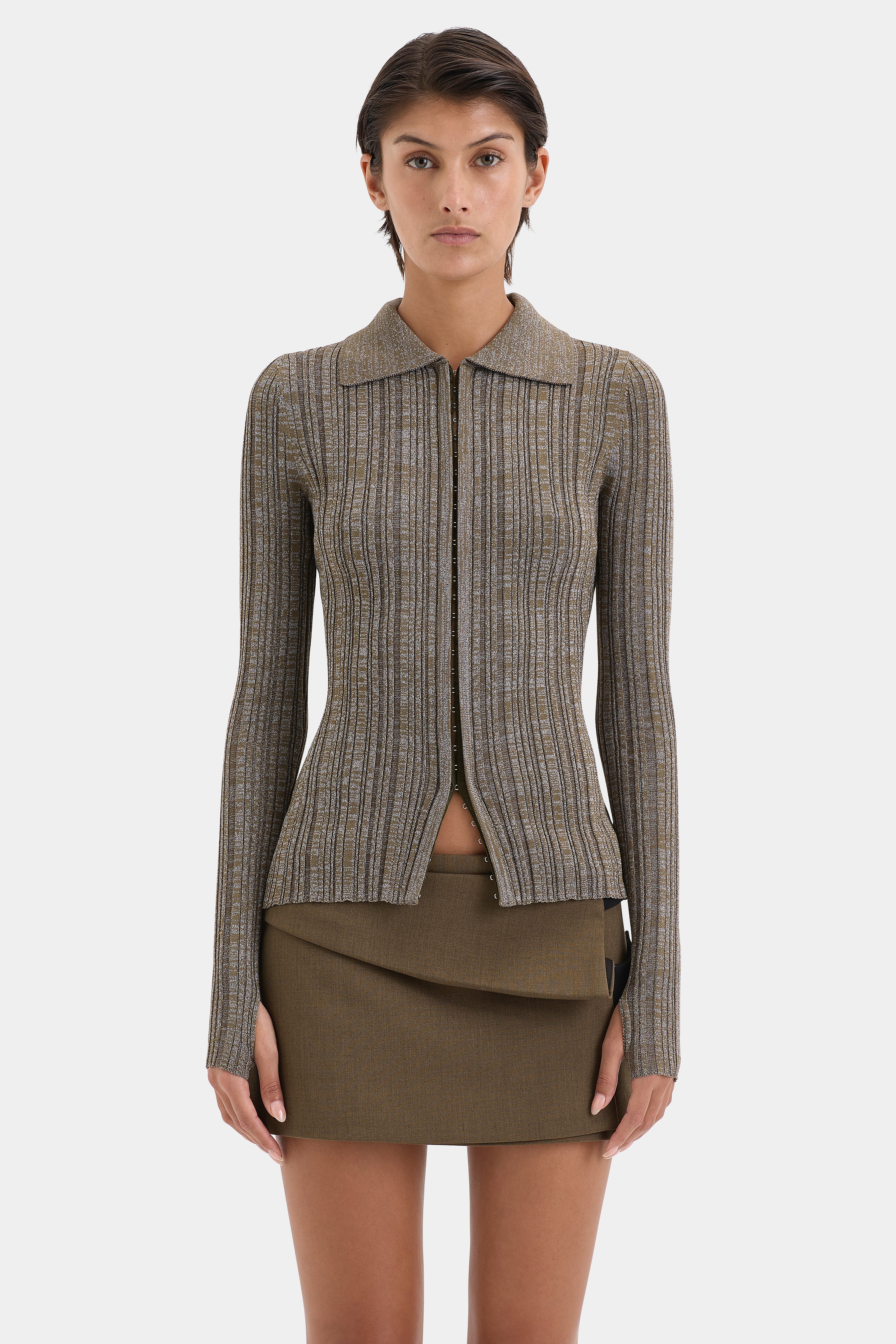 Vespri Knit Shirt for Women - Soft Comfortable Casual Tops - Perfect for Work, Travel & Everyday Wear