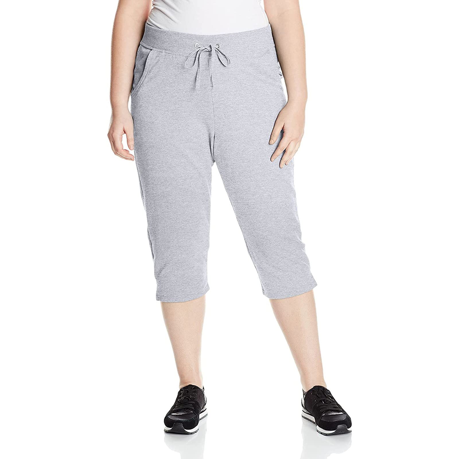 BODOAO Women's Cotton Yoga Pants - High Waisted Workout Shorts for Running, Gym & Daily Wear | Comfortable & Stretchy Activewear for Women