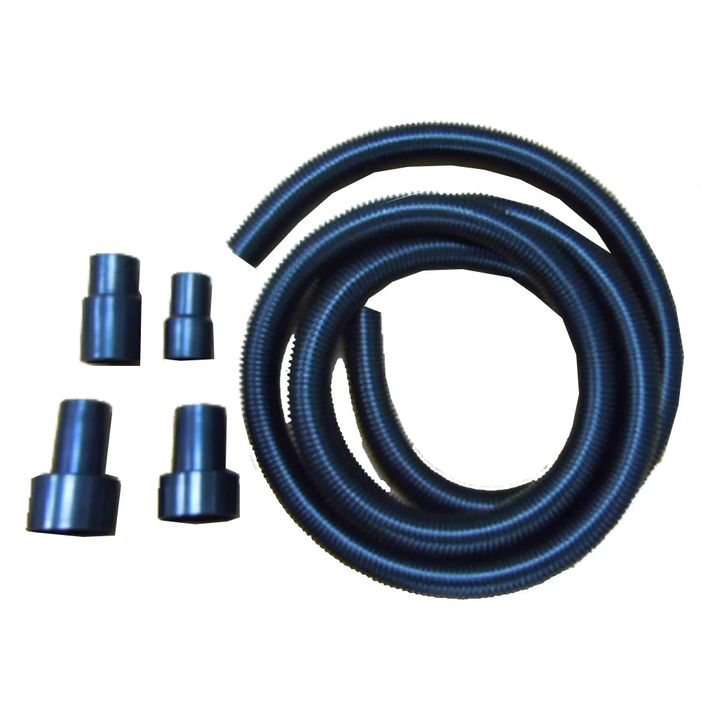 30mm (1 1/4 Inch) x 3m Heavy Duty Dust Hose Vacuum Kit - 5 Piece Z88 by Oltre for Workshop, Woodworking, and Industrial Cleaning