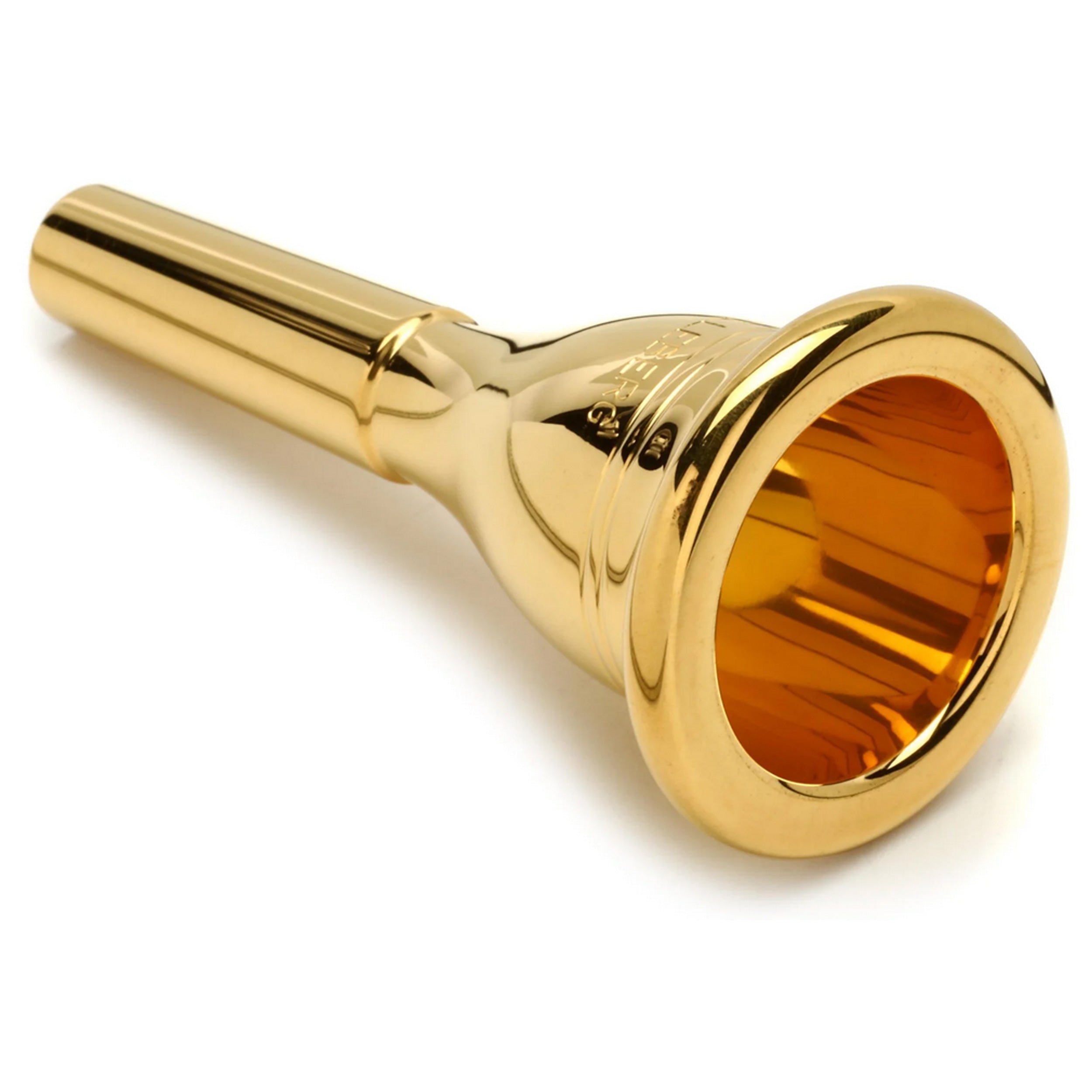 Conn Helleberg 7B Gold Plated Tuba & Sousaphone Mouthpiece - Professional Brass Instrument Accessory for Marching Bands & Orchestras