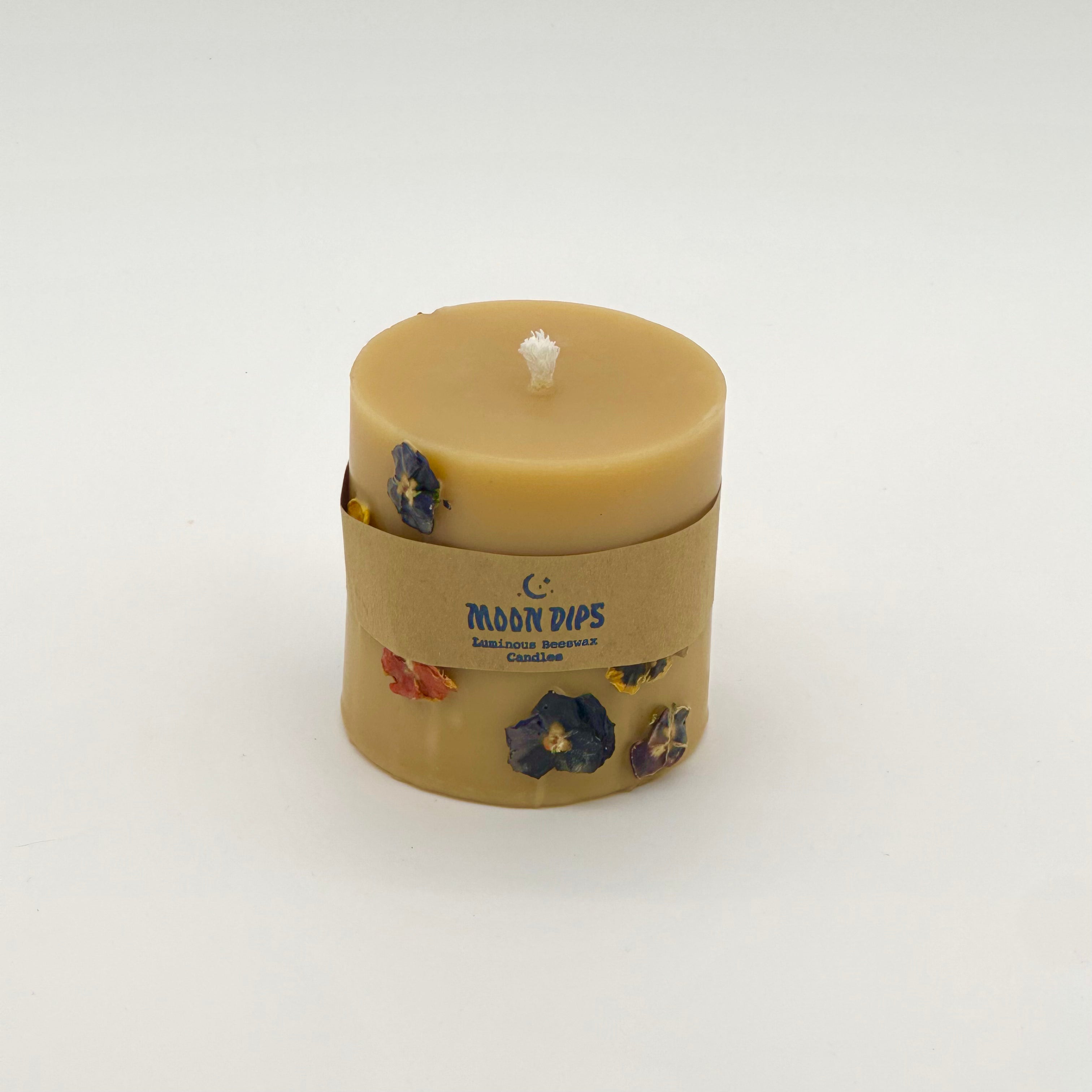 50 Hour Long-Lasting Botanical Scented Pillar Candle - Perfect for Home Decor, Relaxation & Aromatherapy