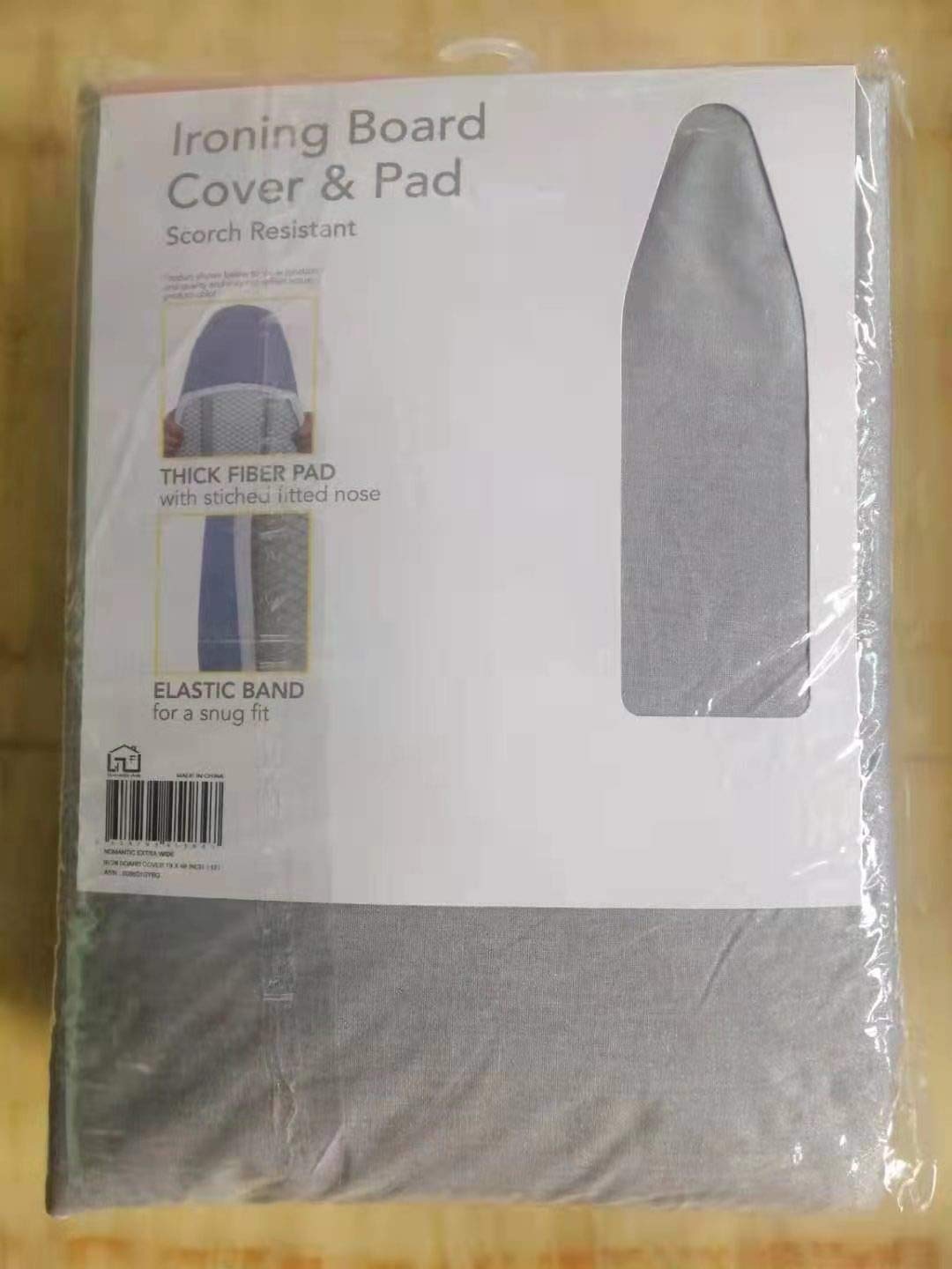 Premium Ironing Board Cover for Moderate Use - Non-Slip, Heat-Resistant Iron Board Pad for Home & Laundry Room - Perfect for Smoothing Clothes, Linens, and Fabrics
