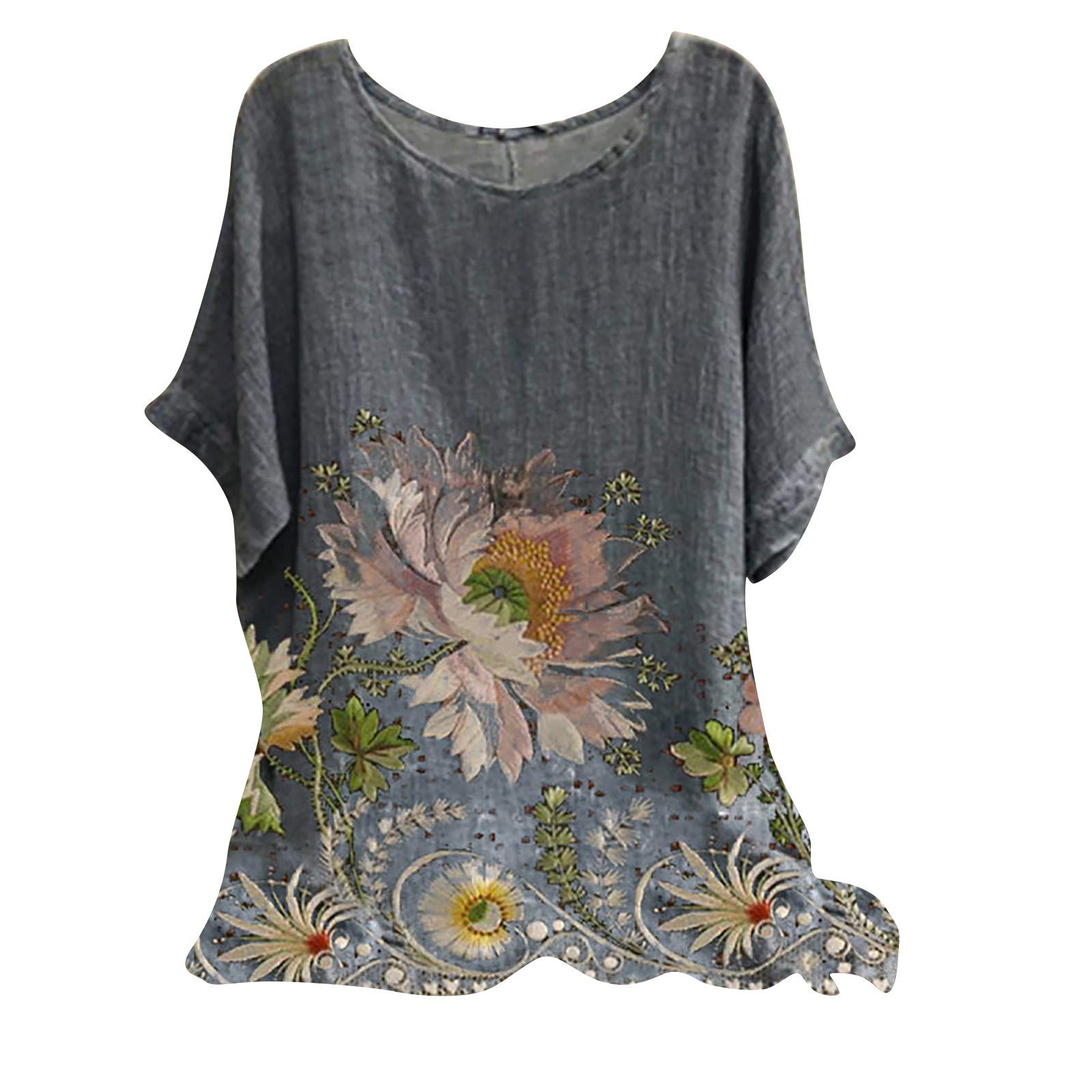 Women's Casual Short Sleeve T-Shirts - Stylish Summer Tees for Ladies | Perfect for Everyday Wear, Beach Outings & Weekend Outfits