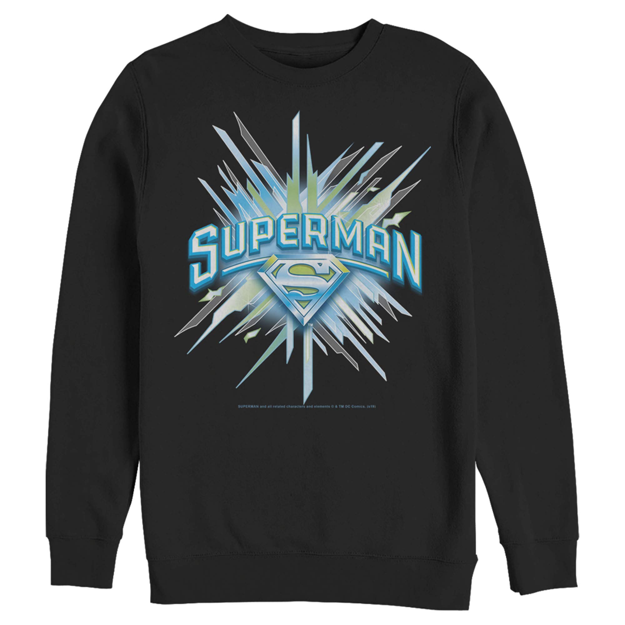 Superman Logo Graphic Sweatshirt for Men - Soft & Comfortable Pullover Hoodie - Perfect for Casual Wear, Cosplay & Superhero Fans