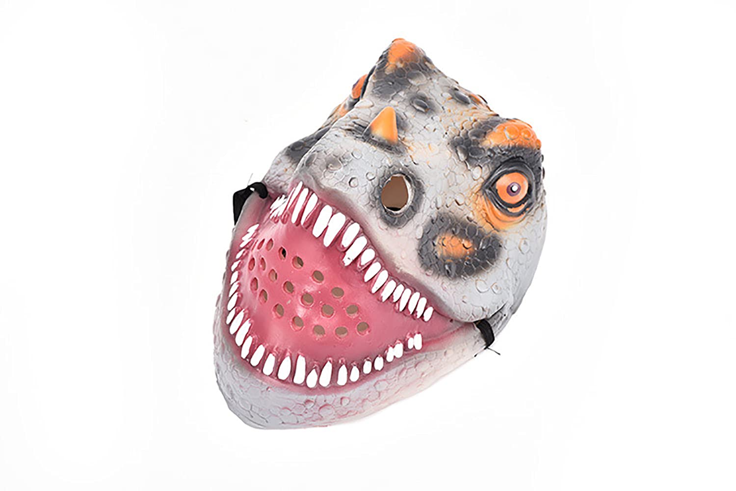 Realistic Dinosaur Mask for Halloween - Scary Dino Costume Accessory for Kids & Adults - Perfect for Halloween Parties, Cosplay, and Pretend Play