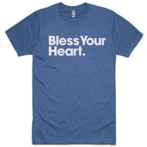 Bless Your Heart Funny T-Shirt - Comfortable Cotton Tee for Women & Men - Perfect for Casual Wear, Gifts, and Southern Pride