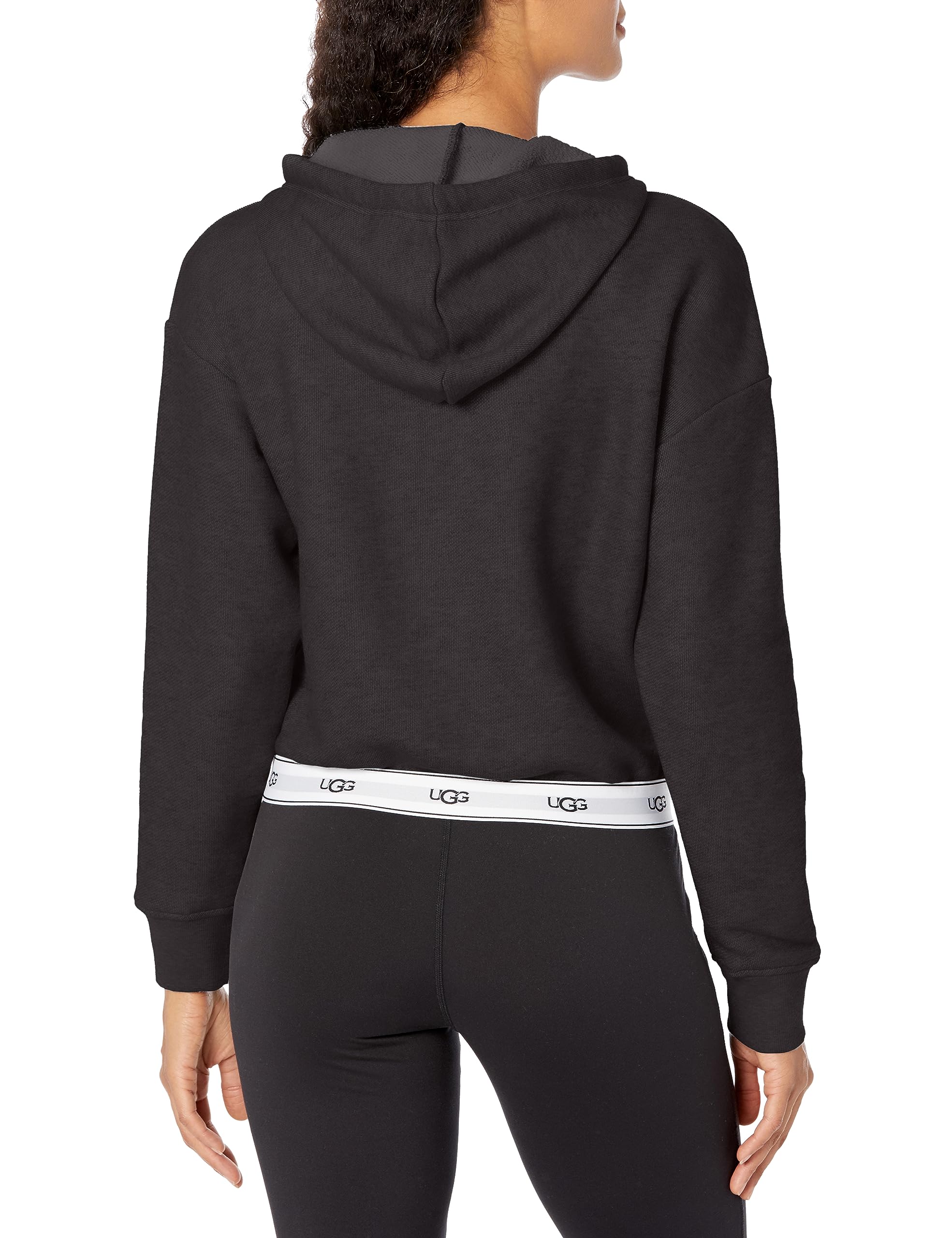 UGG Women's Kaelie Zip Hoodie Sweater - Cozy Fleece Pullover with Front Pockets | Perfect for Casual Wear, Winter Outfits & Lounge Comfort
