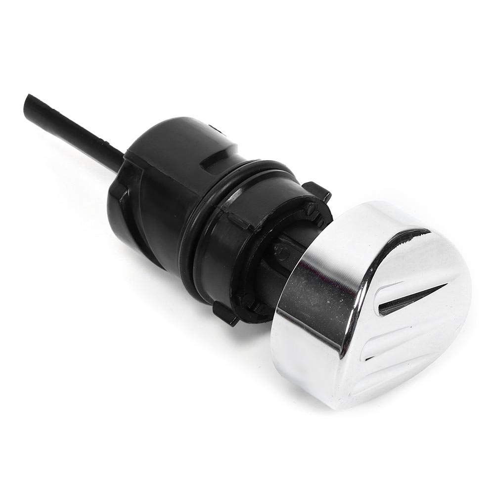 Chrome Oil Dipstick Plug Replacement for Harley Davidson XL883 XL1200 - Motorcycle Engine Oil Level Check Accessory for Easy Maintenance & DIY Repair