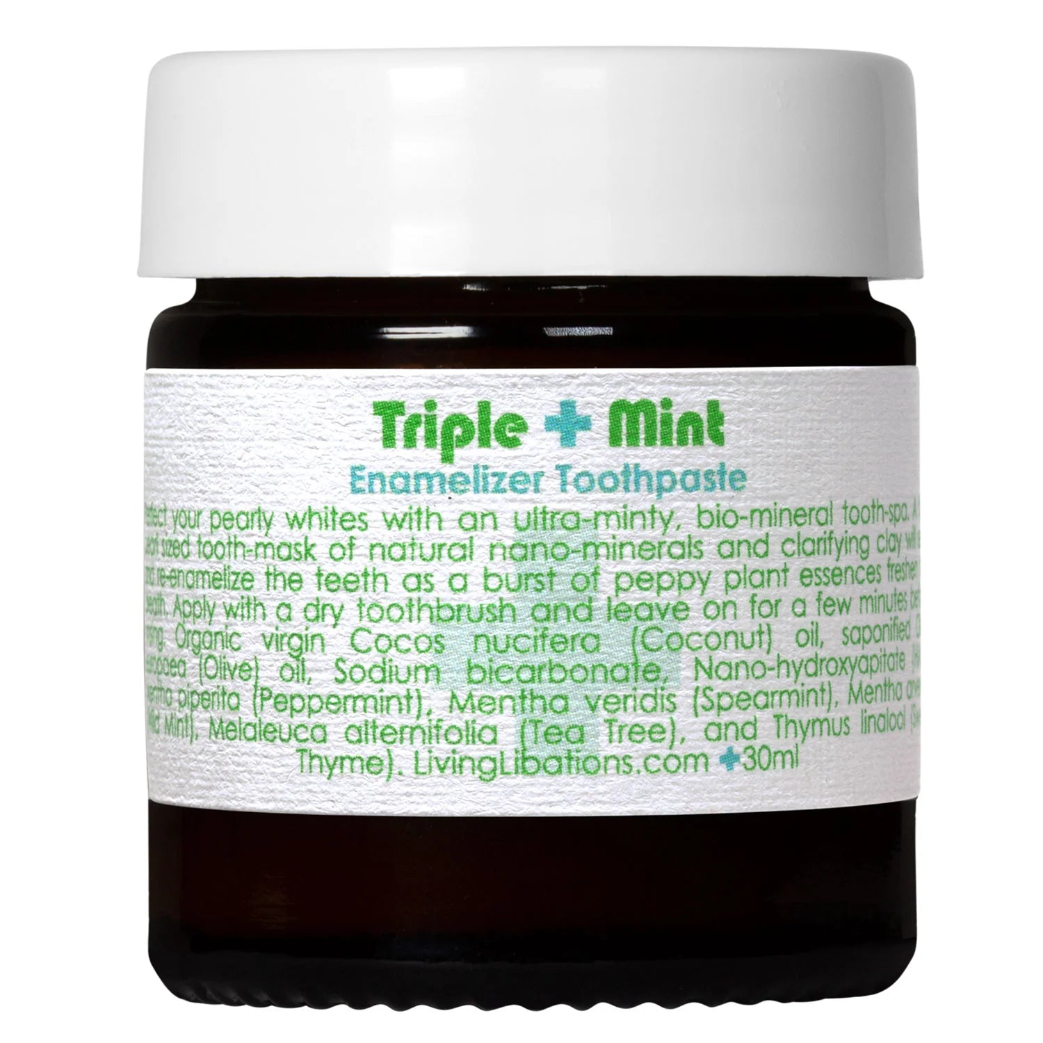 Triple Mint Enamelizer Toothpaste - Whitening & Strengthening Toothpaste for Sensitive Teeth - Fresh Breath for Morning & Night Oral Care