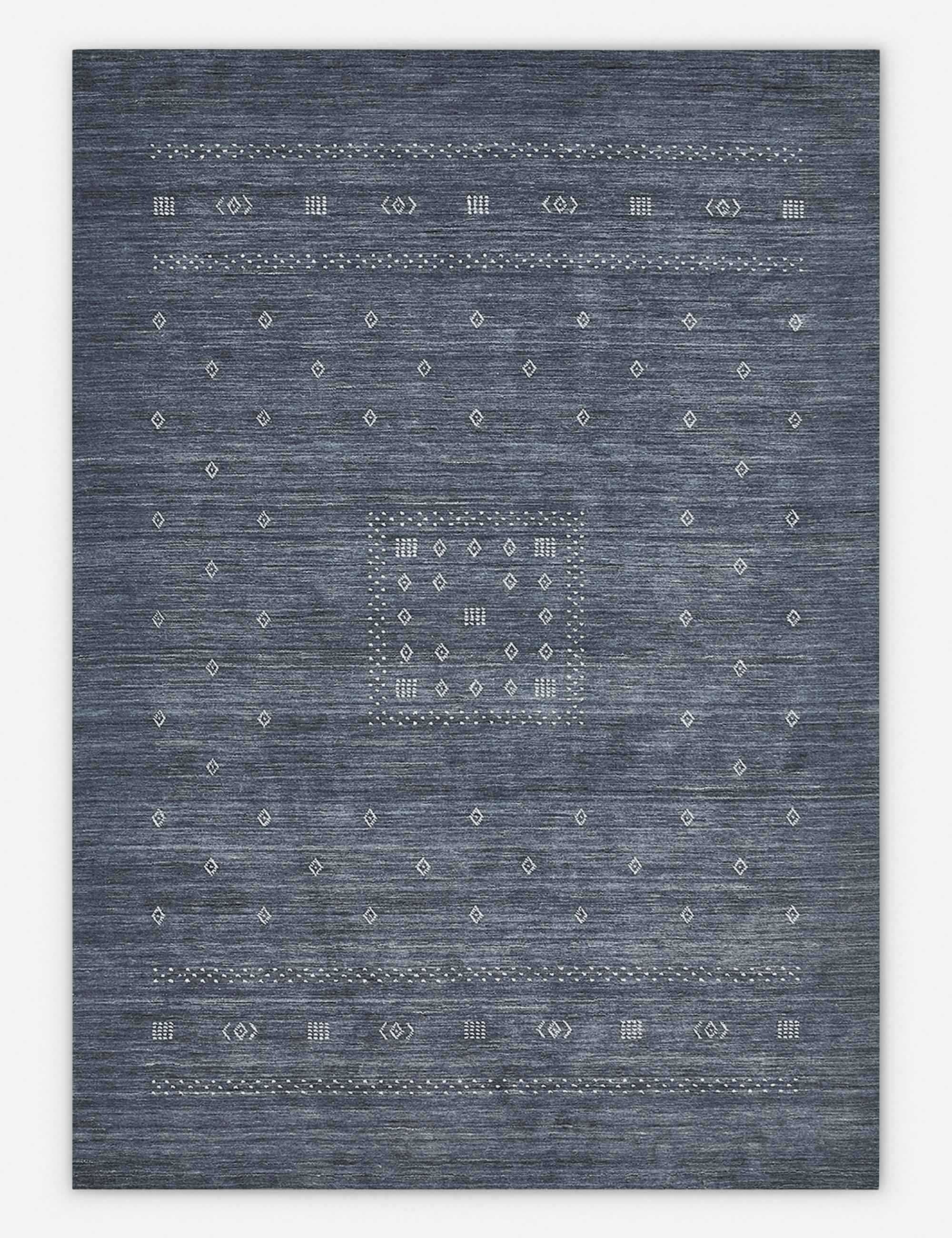 Handmade Cyrena Wool Rug - Soft & Durable Hand-Loomed Area Rug for Living Room, Bedroom, or Office Decor