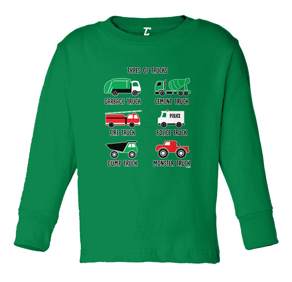 Garbage Monster Fire Truck Toddler T-Shirt - Soft Cotton Jersey Tee for Kids | Fun Playtime & Casual Wear