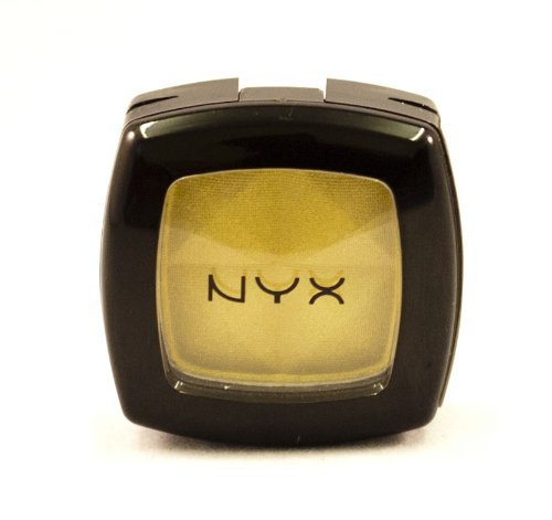 NYX Professional Makeup Single Eyeshadow - Yellow Pearl Shimmer Eyeshadow for Bright & Bold Eye Looks - Perfect for Daytime & Nighttime Makeup