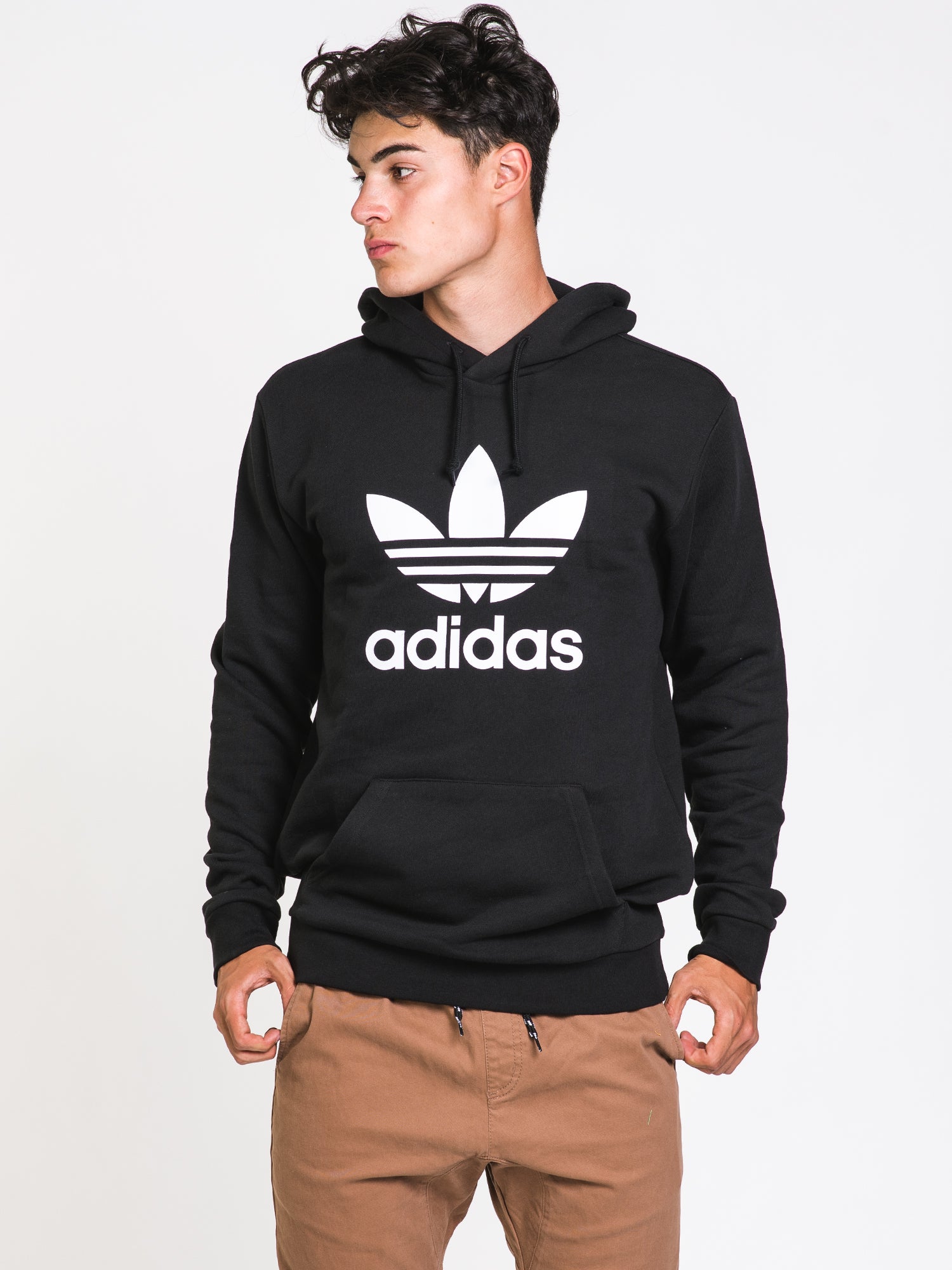 Adidas Trefoil Pullover Hoodie - Men's & Women's Casual Sweatshirt for Gym, Running & Streetwear | Clearance Sale