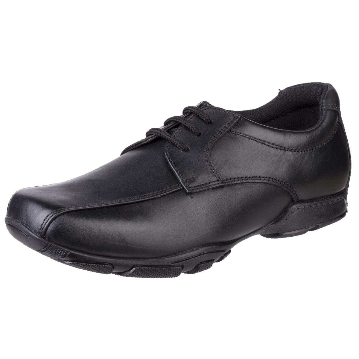 Hush Puppies Boys' Vincente Senior School Uniform Shoes - Comfortable & Durable Dress Shoes for School Uniforms, Perfect for Daily Wear & Formal Occasions