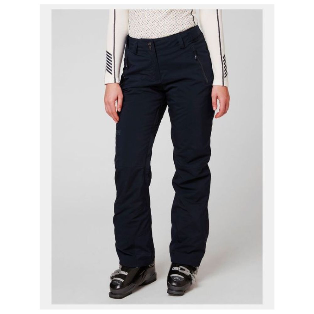 Helly Hansen Women's Legendary Insulated Ski Pants - Waterproof Winter Snow Pants for Skiing & Snowboarding - Navy Blue (Outdoor Activities, Cold Weather Protection)