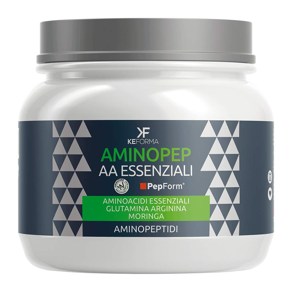 KEFORMA Aminopep AA Essential Amino Acids - 192g Powder with PepForm® Peptides for Muscle Recovery & Performance | Pre-Workout & Post-Workout Supplement for Athletes & Fitness Enthusiasts