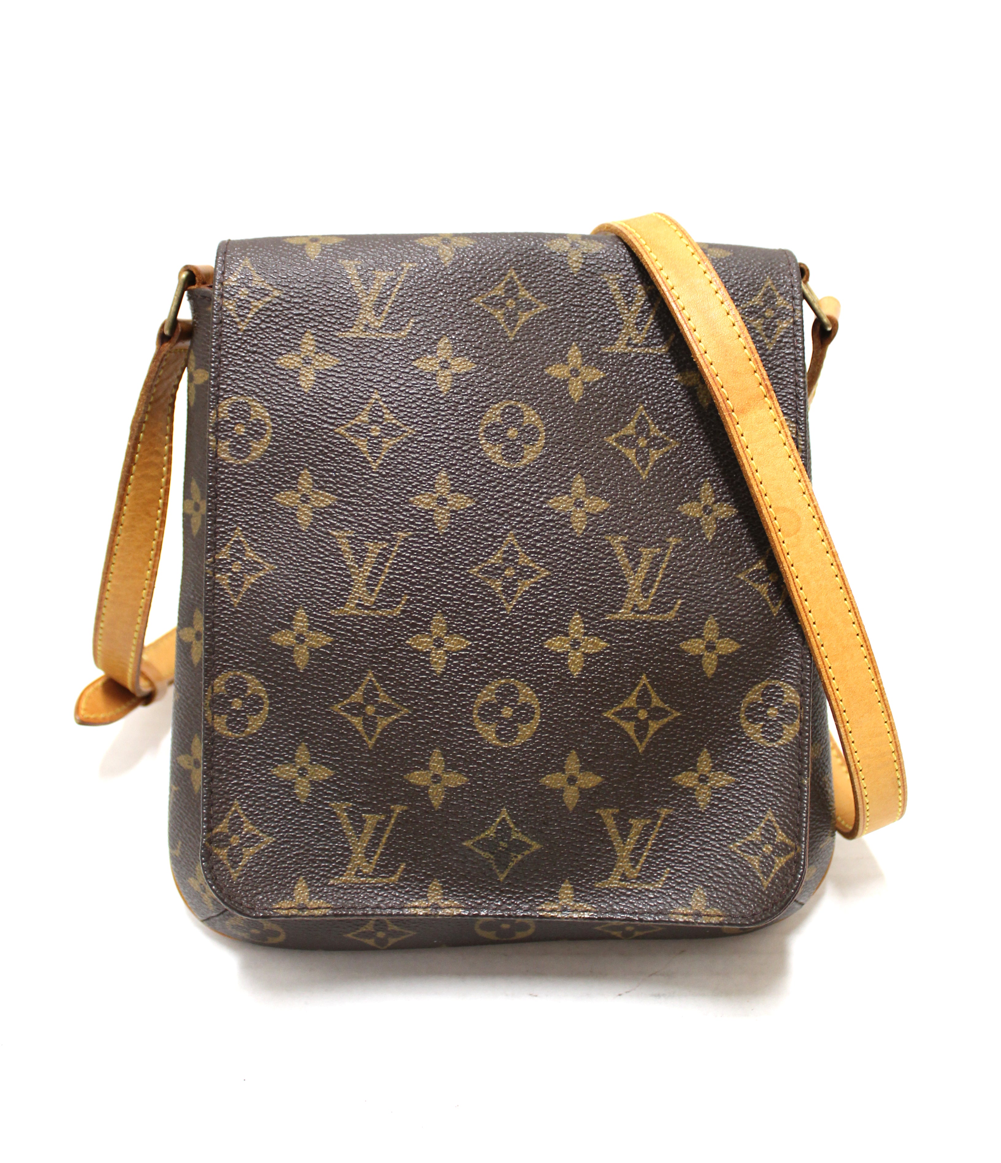 Authentic Louis Vuitton Monogram Canvas Musette Salsa PM Crossbody Bag - Vintage Designer Shoulder Purse for Women - Perfect for Work, Travel & Everyday Fashion Accessory