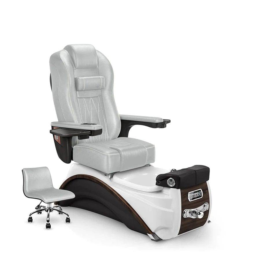 ELITE® Professional Pedicure Spa Chair for Salons & Spas - Comfortable Massage Footrest, Adjustable Height - Perfect for Nail Salons, Pedicure Services & Home Spa Relaxation