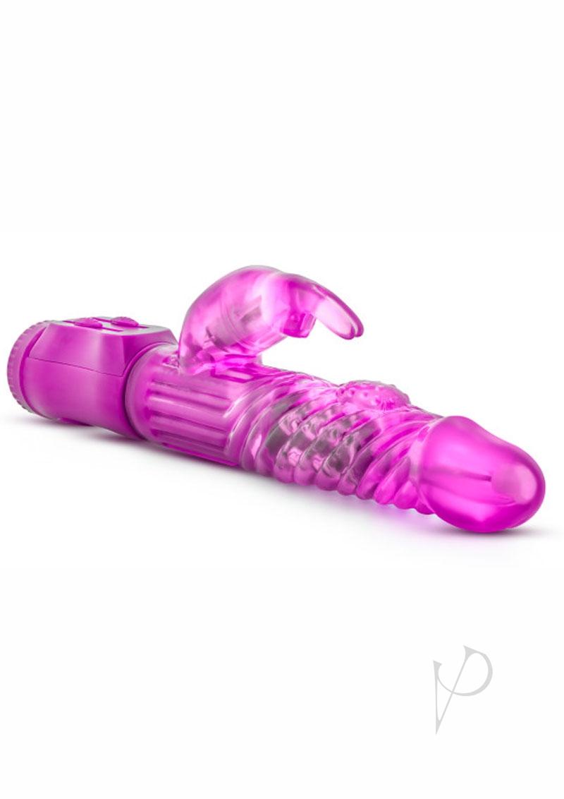 B Yours Beginner's Bunny Rabbit Vibrator - Pink | Rechargeable Silicone Clitoral Stimulator for Women | Perfect for Solo Play & Couples Use