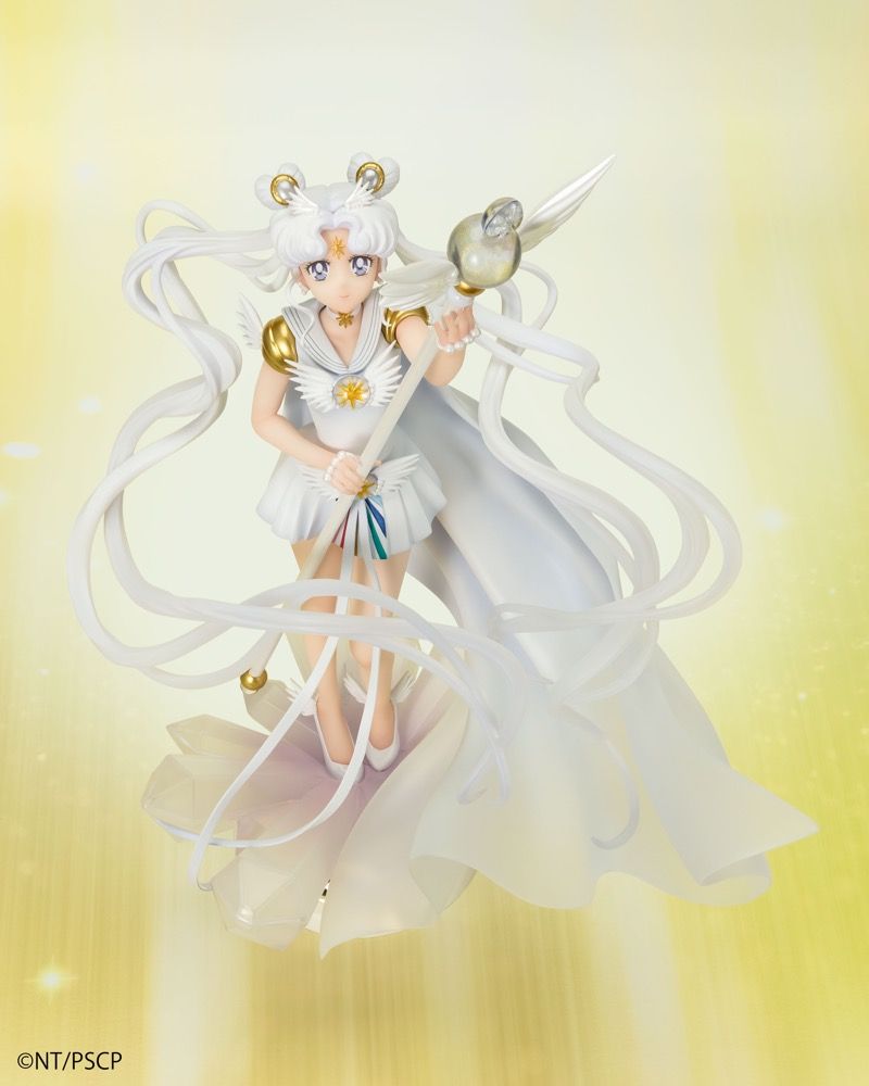 Figuarts Zero Chouette Pretty Guardian Sailor Moon Cosmos: The Movie Sailor Cosmos Action Figure - Darkness Calls to Light, Light Summons Darkness - Anime Collectible for Fans & Display