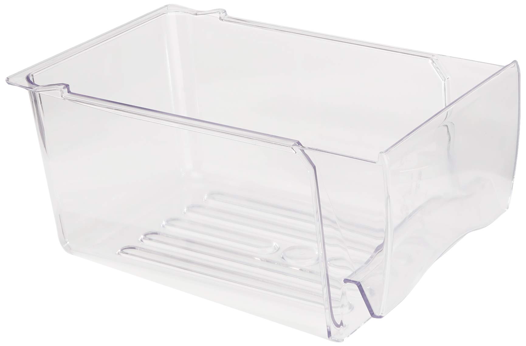 GE WR32X10697 Genuine OEM Clear Crisper Drawer Replacement for GE Refrigerators - Fresh Produce Storage Bin for Fruits & Vegetables