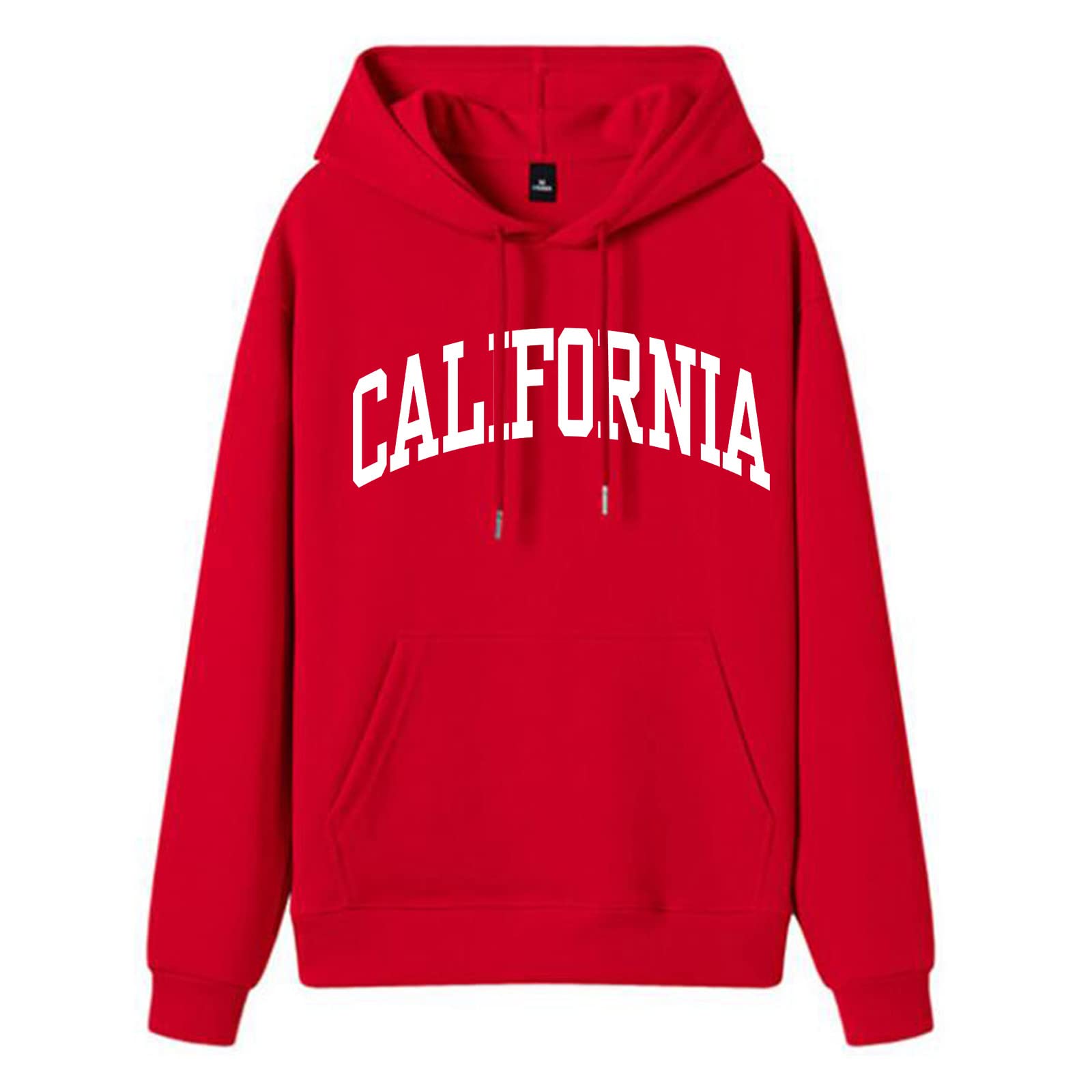 Women's Casual Letter Print Zip Up Hoodie - Stylish Graphic Drawstring Pullover Sweatshirt for Everyday Wear | Perfect for College, Gym & Street Fashion
