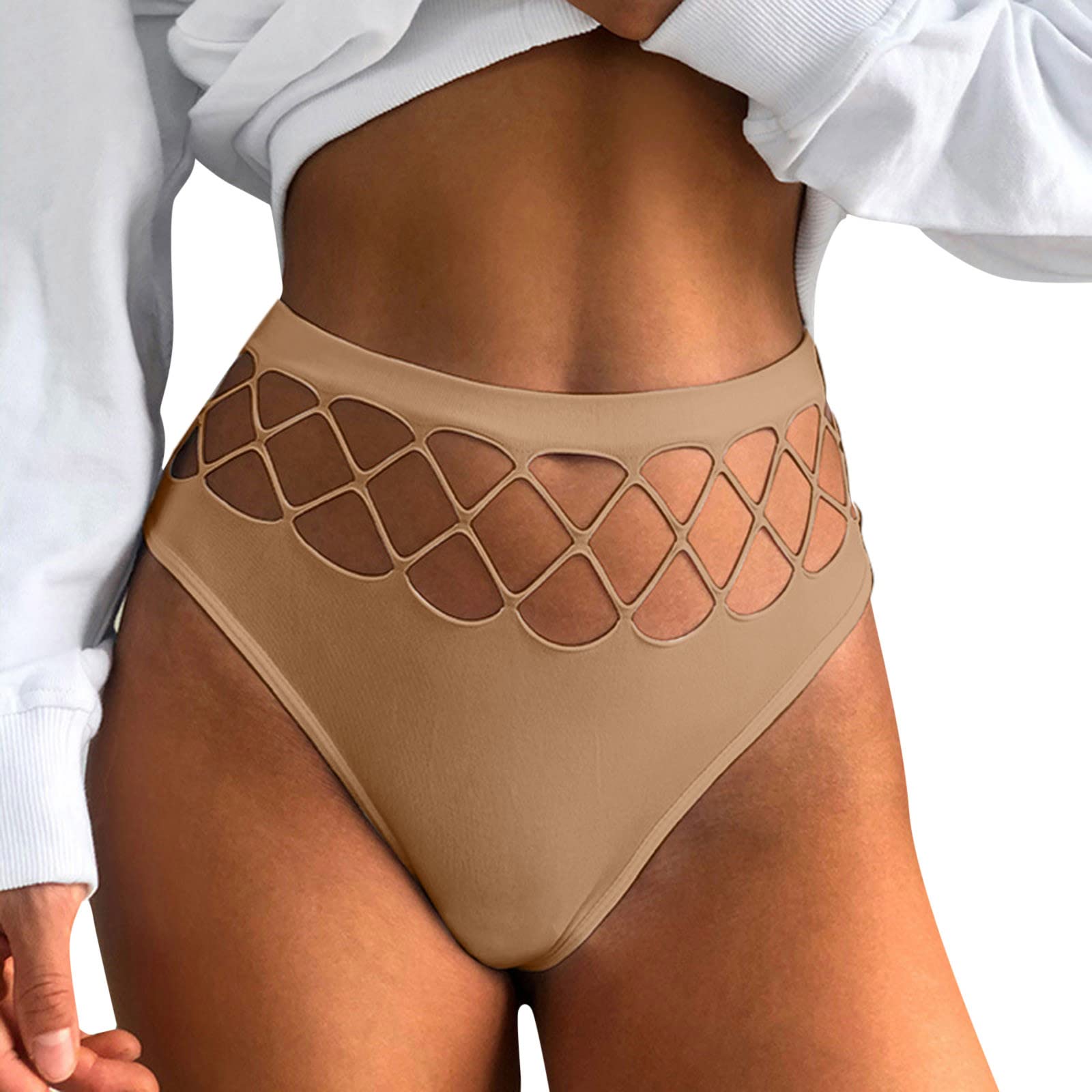 Sexy Hollow Panties for Women - Seamless Lingerie Underwear with Solid Color Design | Perfect for Date Night, Bridal Shower & Sensual Occasions
