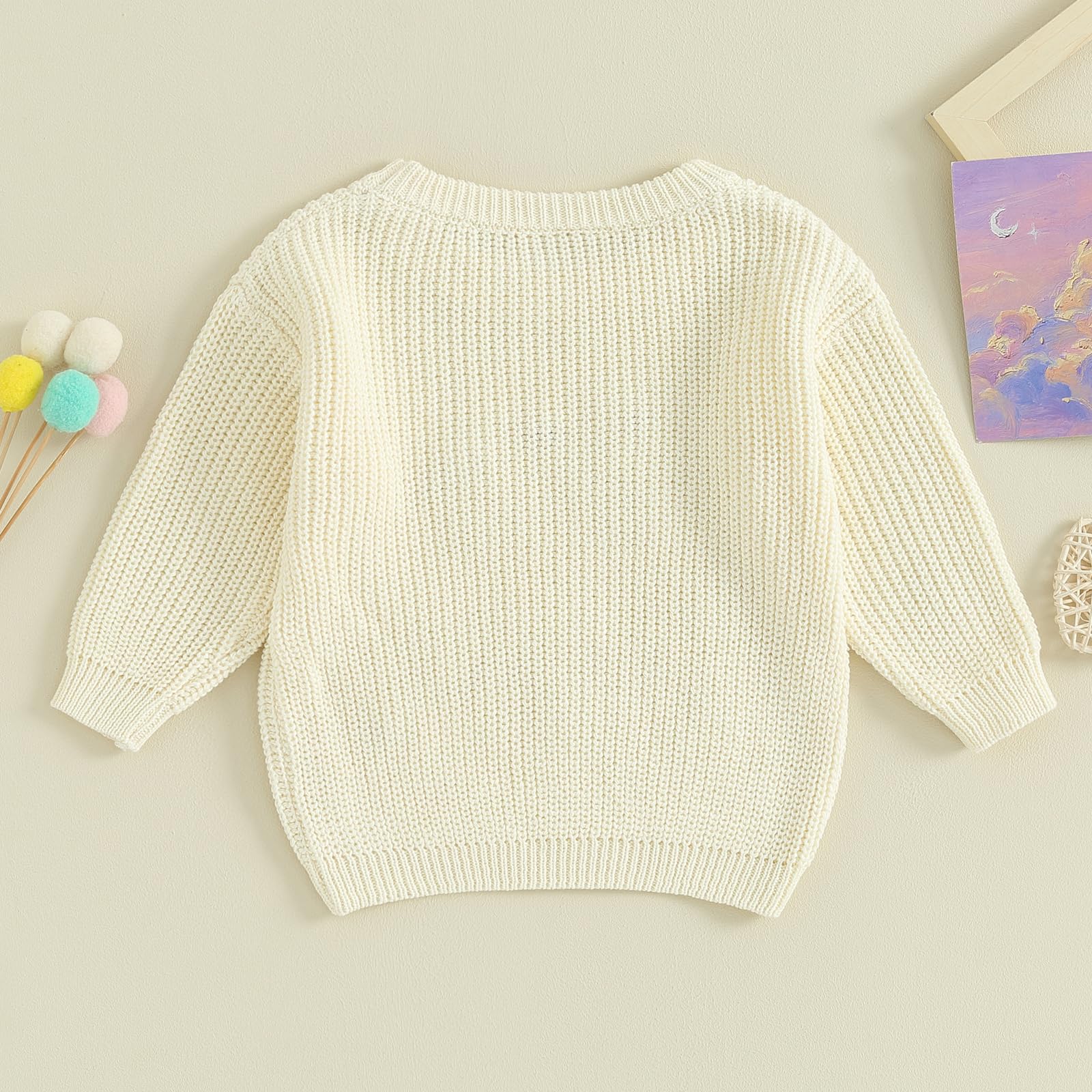 Big Brother Little Brother Matching Outfits - Toddler & Baby Boy Letter Embroidered Sweatshirts | Winter Clothes for Siblings | Perfect for Family Photos & Holiday Gatherings