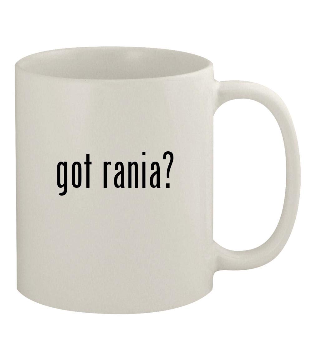 Got Rania? - 11oz White Ceramic Coffee Mug for Home, Office & Gifts - Durable & Stylish Drinking Cup for Hot Beverages