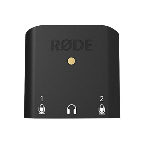 RODE AI Micro Ultracompact 2x2 USB-C Audio Interface for Podcasting, Streaming & Recording - Perfect for Home Studios & Content Creators