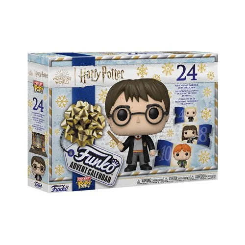 Harry Potter 2022 Pocket Pop! Advent Calendar - 24 Fun Collectible Figures for Christmas Countdown, Holiday Decor & Gift for Fans