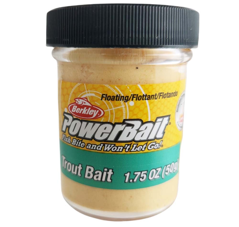 Berkley Powerbait Trout Bait - Realistic Scent & Flavor for Freshwater Fishing - Perfect for Trout, Salmon & Panfish in Lakes & Rivers