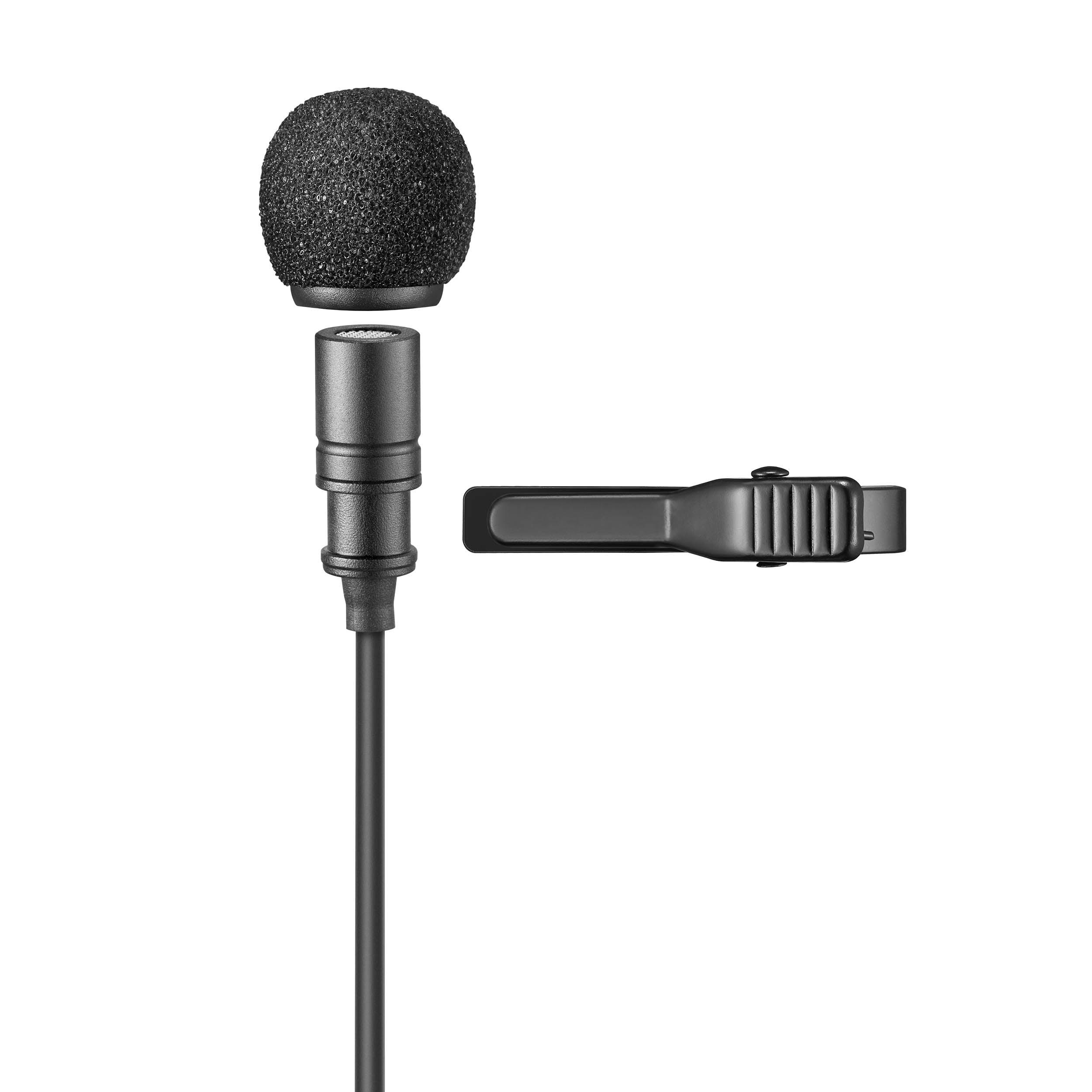 LMD 40C Omnidirectional Lavalier Microphone with Noise Reduction - Dual Wireless Lapel Mics for Interviews, YouTube Videos & Live Streaming