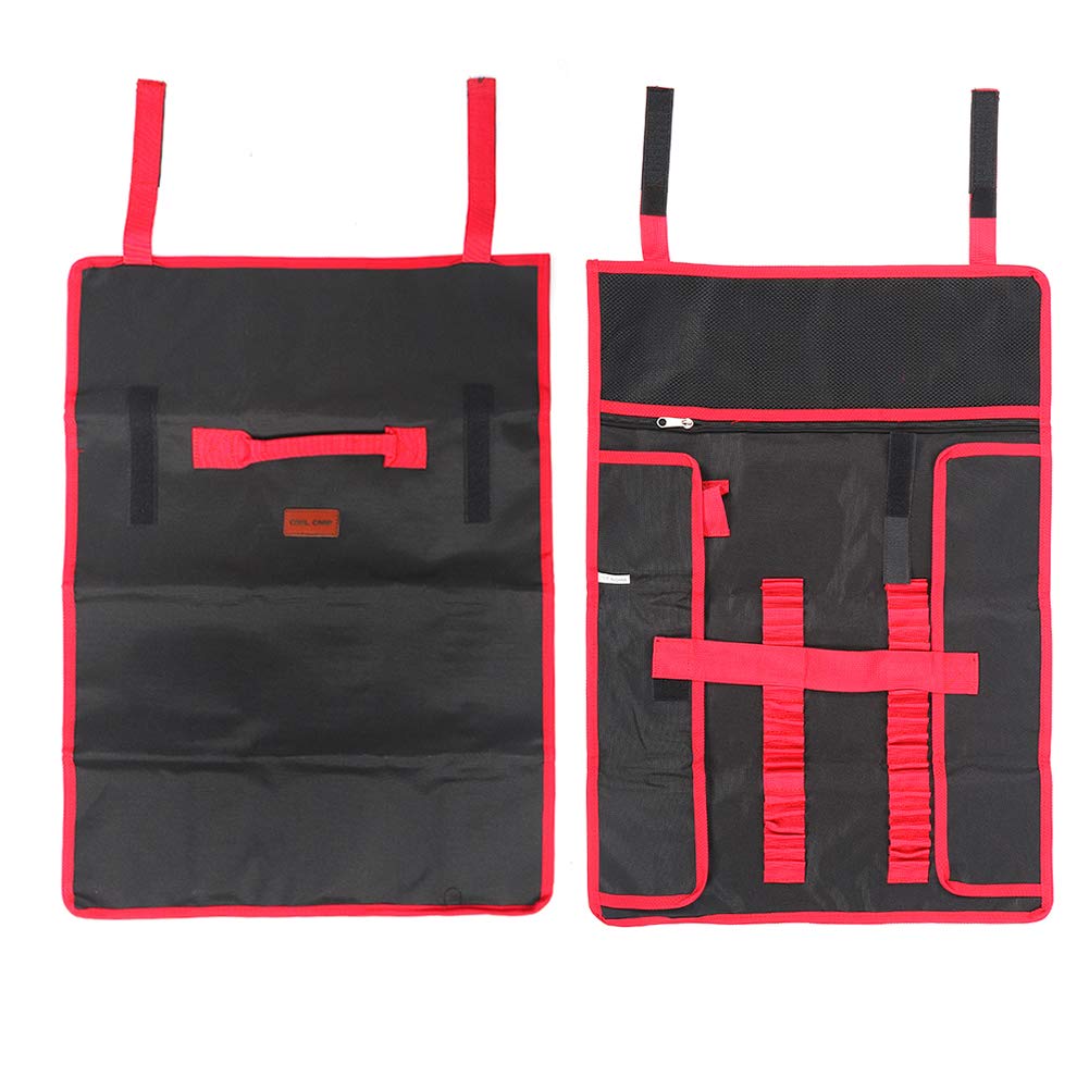 Durable Oxford Cloth Camping Nail Case & Bag with Rope Buckle - Perfect for Camping Gear, Hammer Storage & Outdoor Adventures