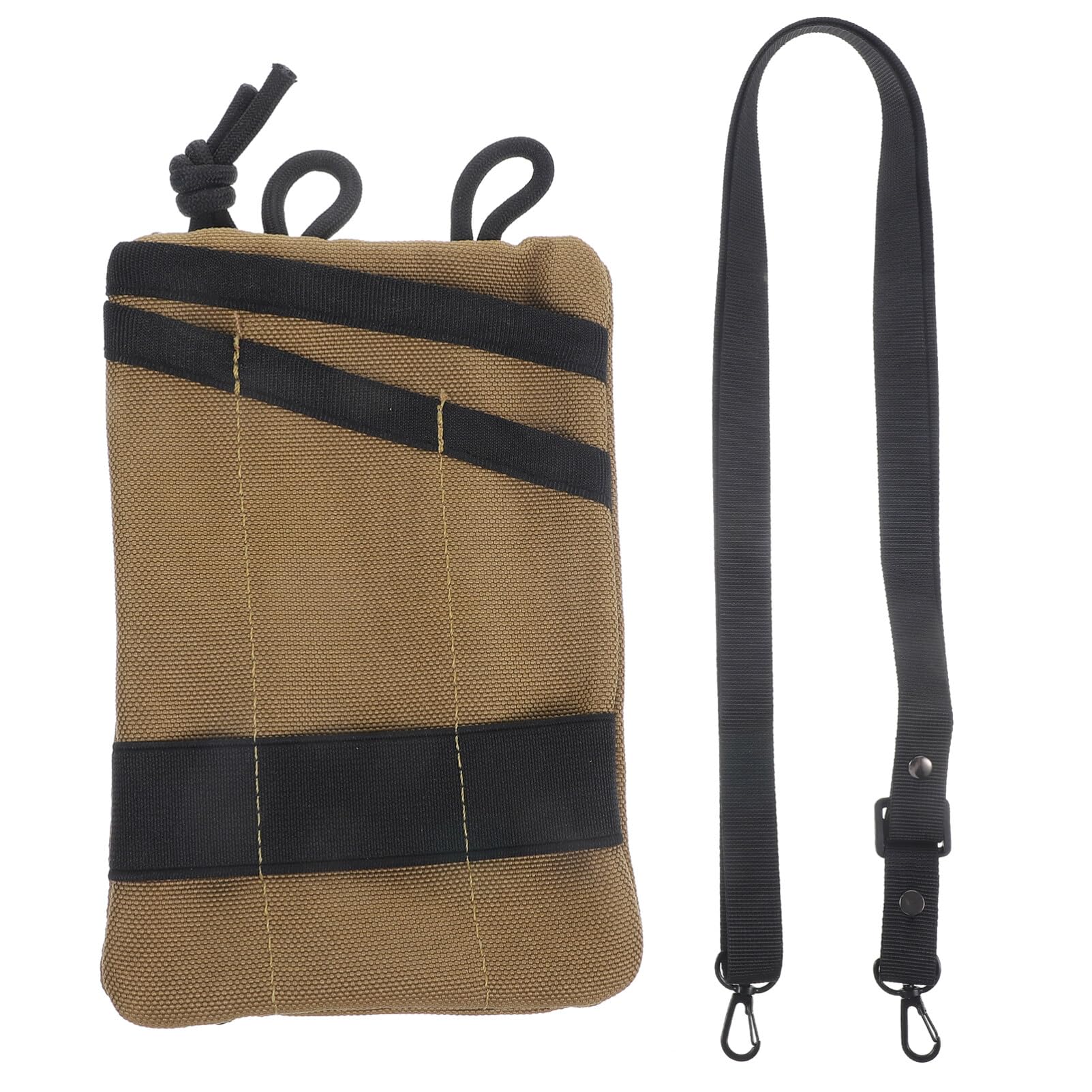 Angoily Tools Shoulder Nurse Waist Bag - Durable Oxford Cloth Utility Belt with Multiple Pockets for Construction Workers, Travel Gear & Luggage Accessories (Khaki) - Perfect for Job Sites, Nursing Duties & Outdoor Adventures