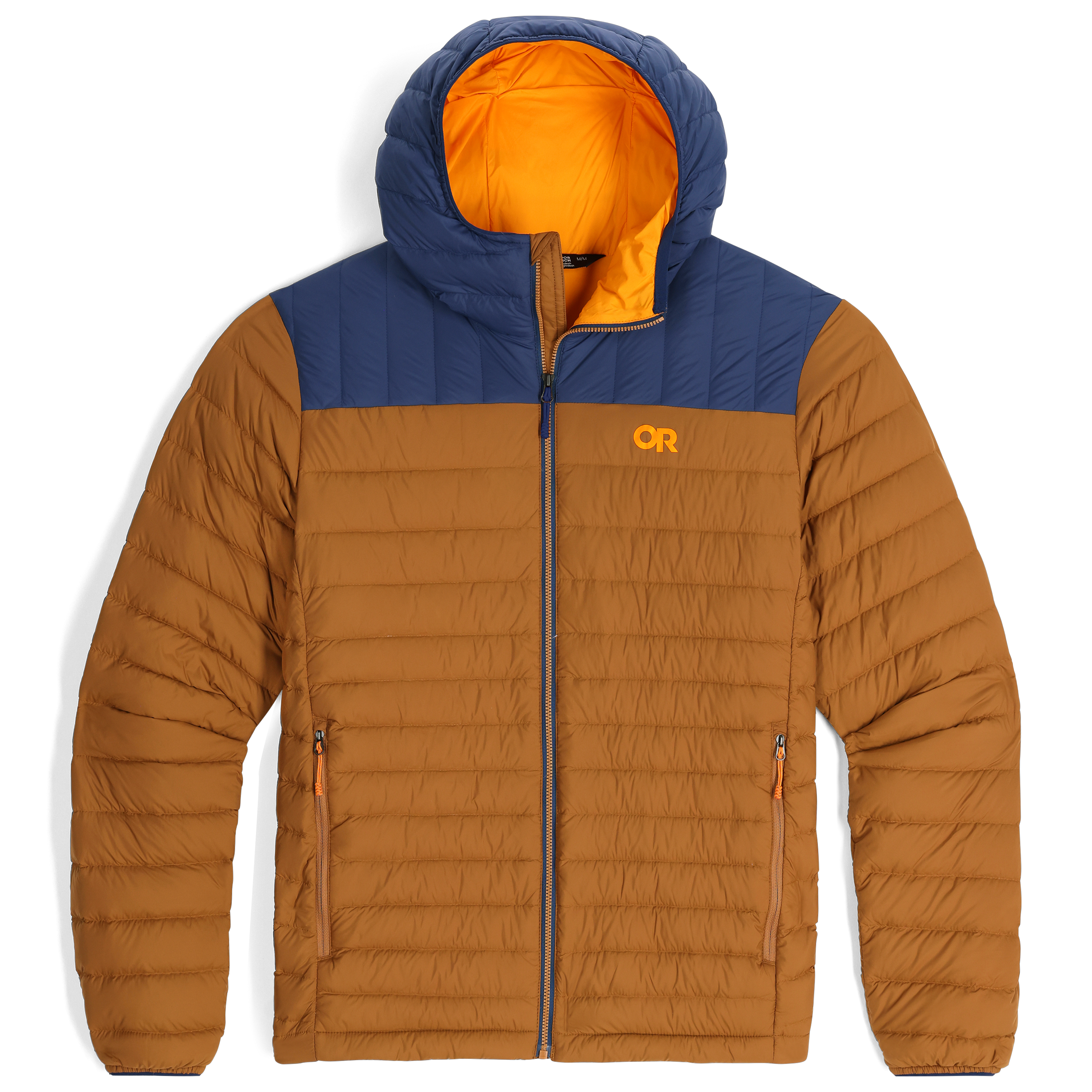 Men's Lightweight Waterproof Down Hoodie - Winter Warm Jacket for Outdoor Activities & Hiking