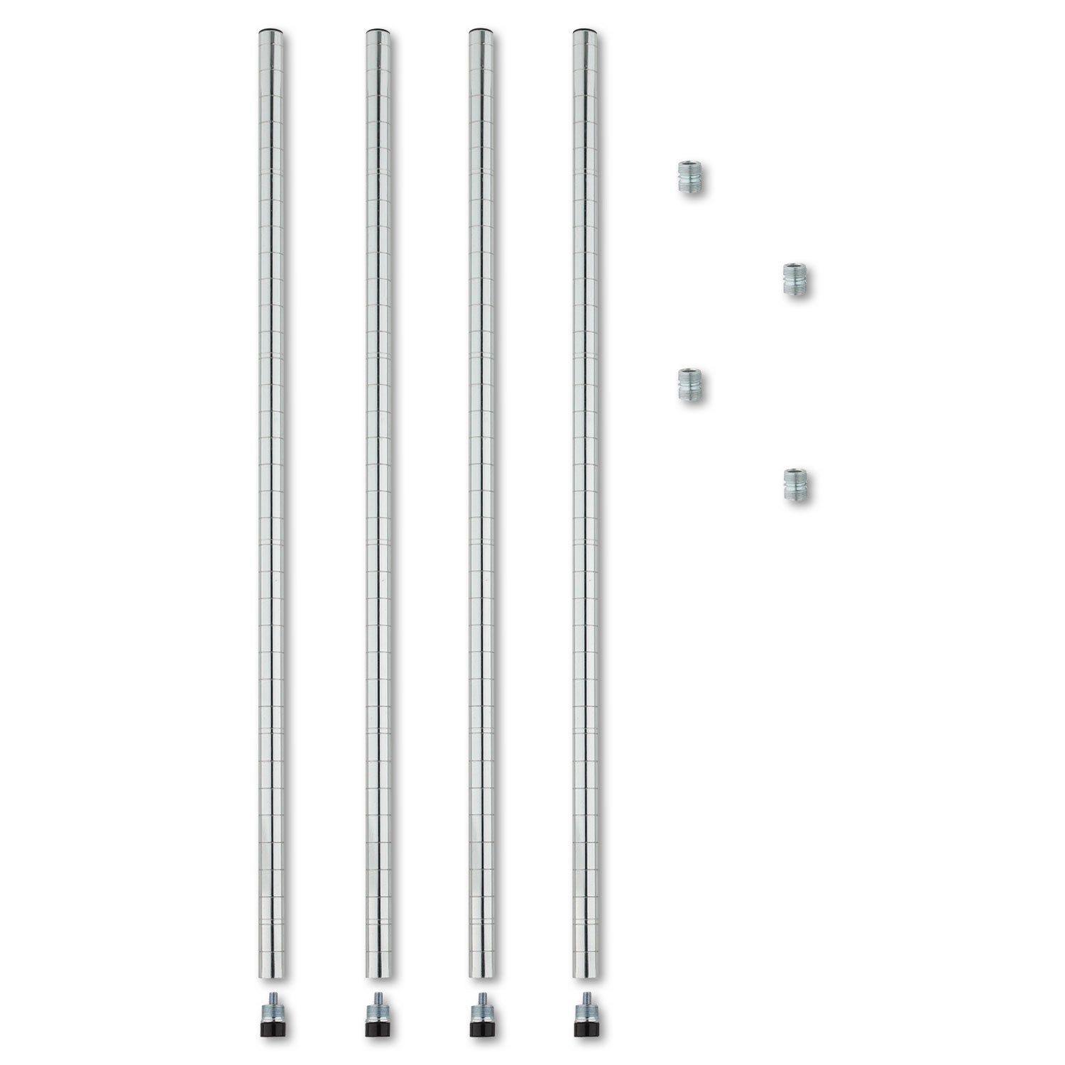 Alera® Stackable Wire Shelving Posts - 36