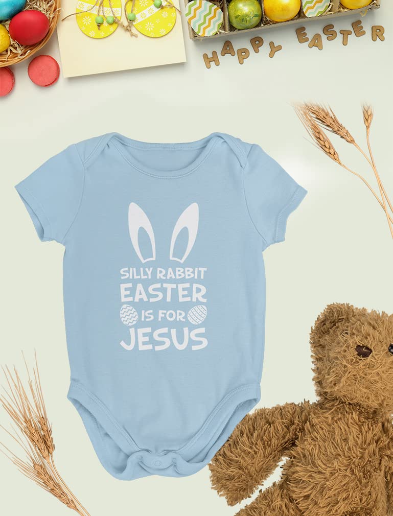 Cute Easter Bunny Baby Bodysuit - Adorable Rabbit Outfit for Infants & Toddlers - Perfect for Easter Photos, Holiday Parties & Spring Celebrations