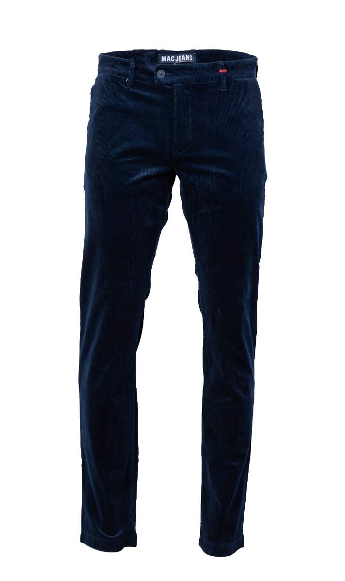 MAC Jeans Lennox Window Pane Pants for Men - Stylish & Comfortable Denim Trousers | Perfect for Casual Wear, Office & Night Out