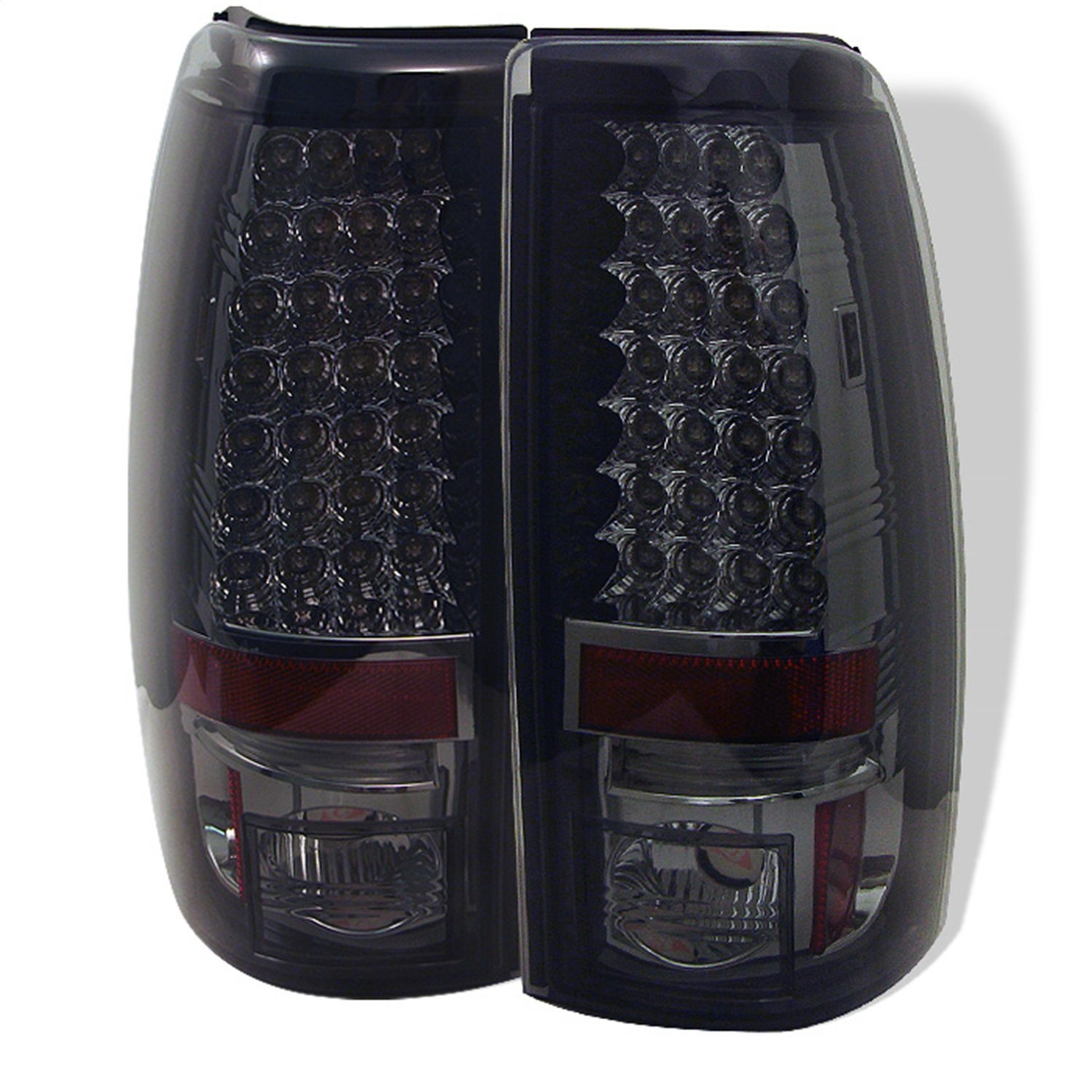 Spyder Auto 5002082 LED Tail Lights Chrome/Smoked - High-Performance Car Accessories for Trucks & SUVs