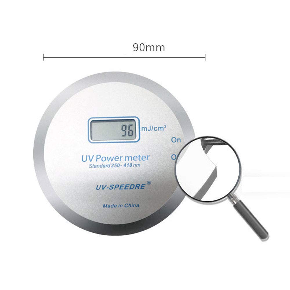 UV-150 UV Integrator Radiometer | UV Energy Meter Tester (250-410nm) | Measures 0-5000mW/cm² | for UV Curing, Disinfection & Laboratory Use