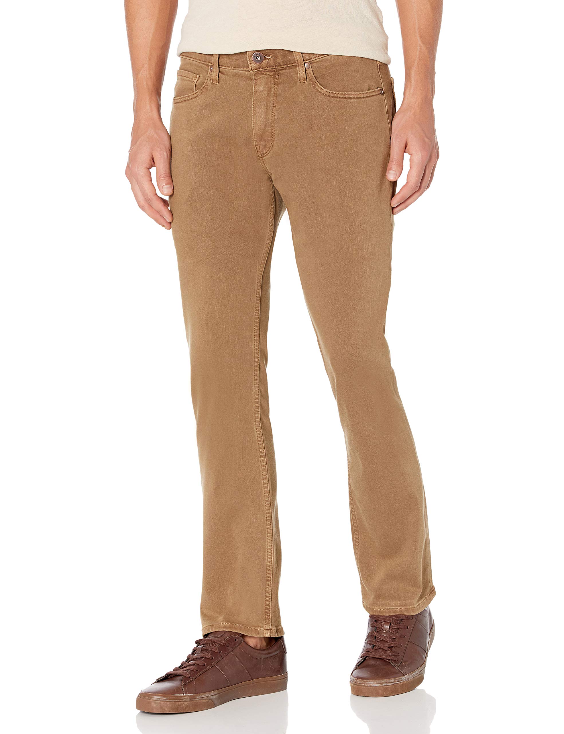 PAIGE Men's Normandie Transcend Straight Leg Jeans - Comfortable Slim Fit Stretch Denim Pants for Casual Wear & Office Style