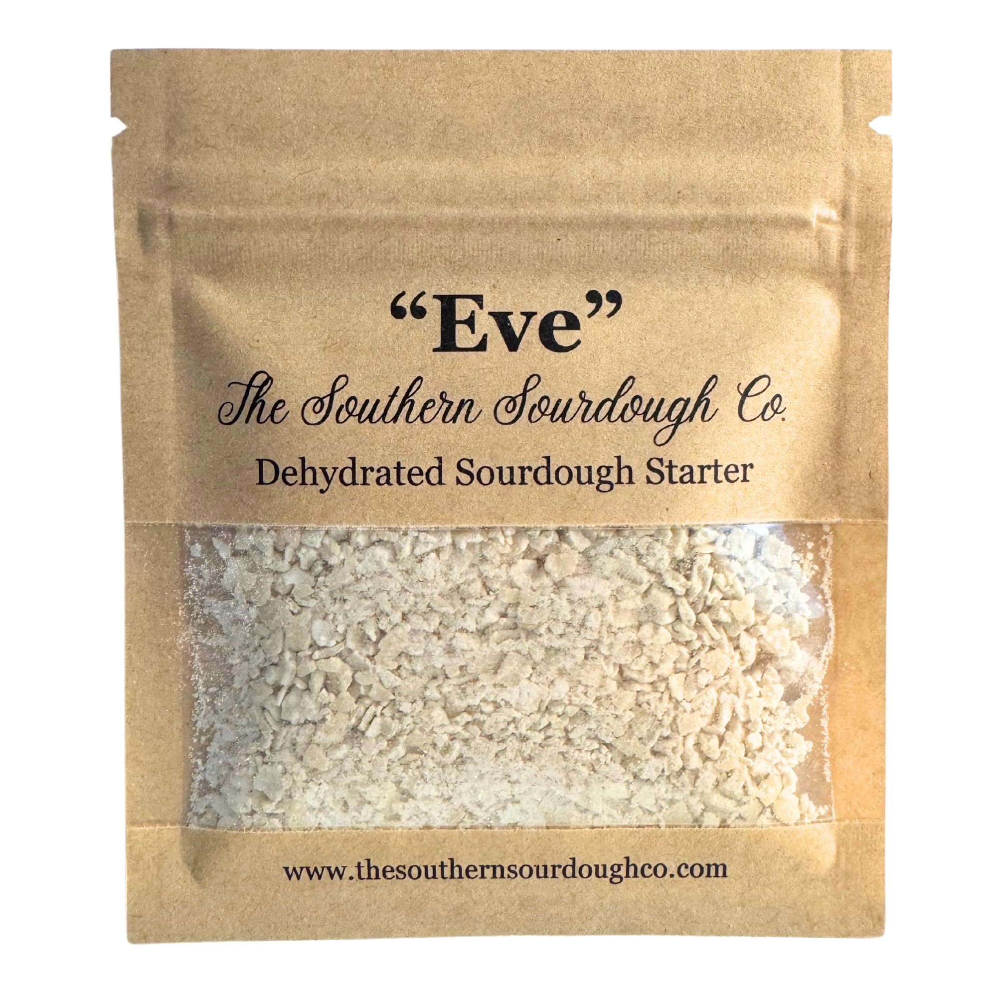 Eve - The Southern Sourdough Co. Dehydrated Sourdough Starter | 10g Organic Sourdough Starter Kit for Beginners | Quick & Easy Activation | Homemade Artisan Bread Baking | TikTok Viral Baking Supplies | Perfect for Sourdough Bread, Pizza Dough & Pastries