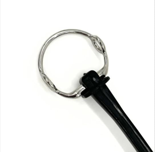 AJR Siloflex Fixed Gag Bit - Comfortable Horse Training Bit for Dressage & Jumping - Perfect for Equestrian Riding & Show Competitions