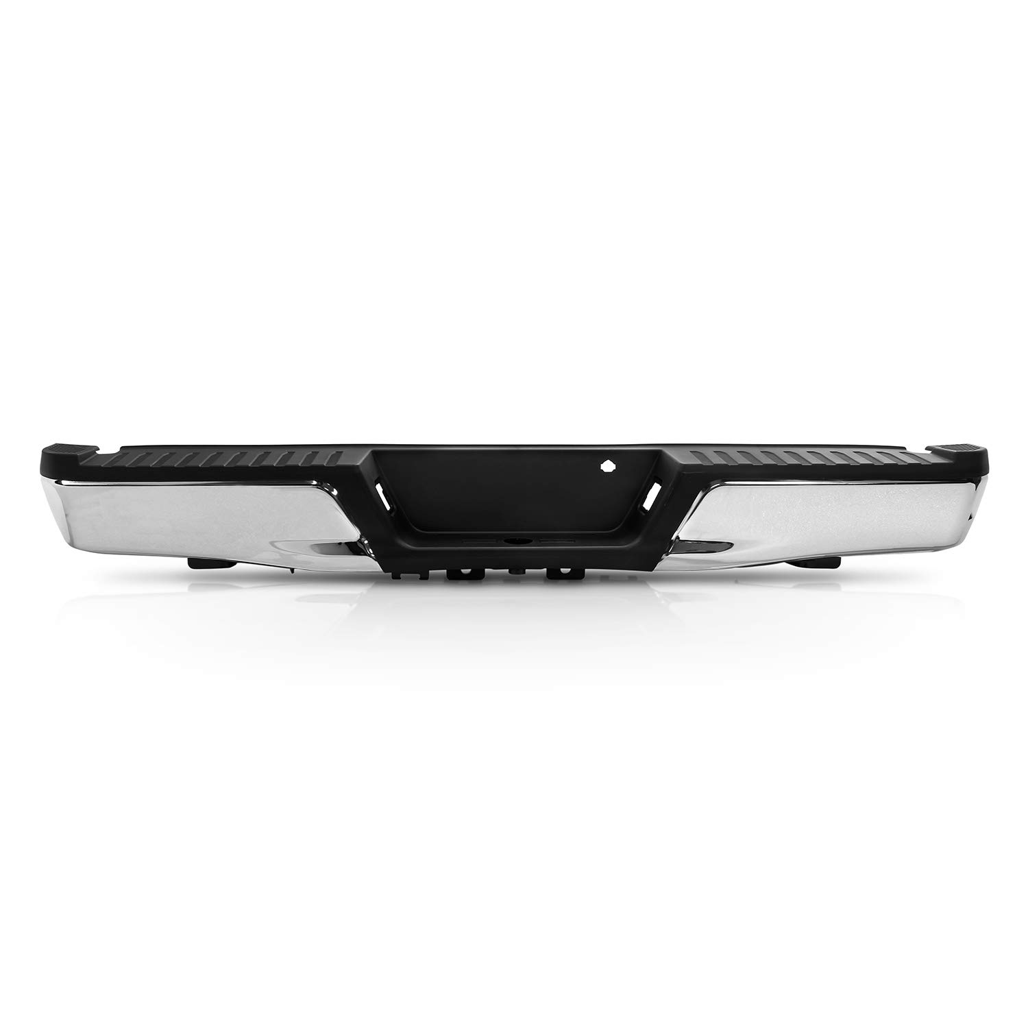 AKKON Rear Bumper with Step Pads & LED Lights Kit for 2015-2019 Ford F150 Standard/Styleside Bed - No Sensor Hole & Hitch Included | Perfect for Off-Roading, Truck Upgrades & Enhanced Vehicle Protection