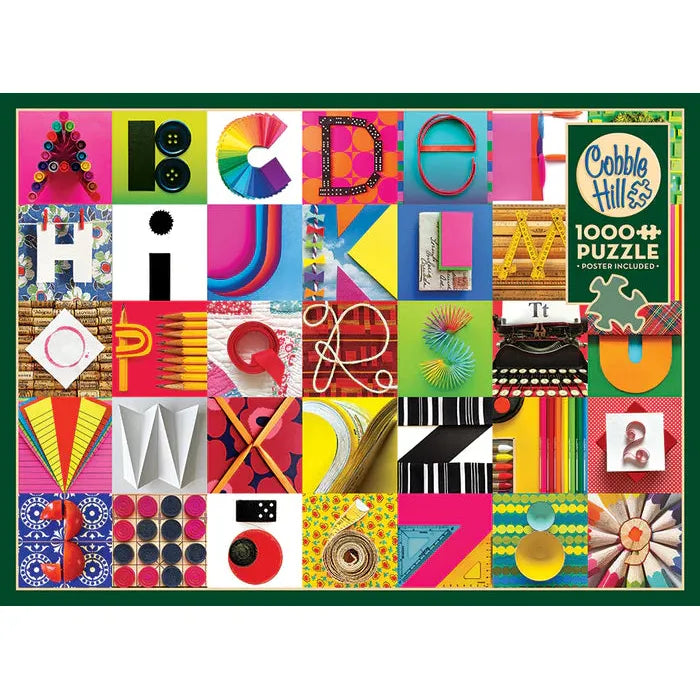 Found Alphabet Pz1000 - Premium Wooden Letter Tiles for Kids Learning & Spelling Games - Perfect for Homeschooling, Classroom Activities & Family Game Night